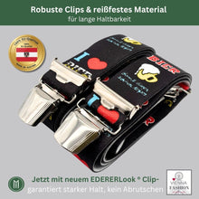 Laden Sie das Bild in den Galerie-Viewer, Hosenträger I LOVE BIER