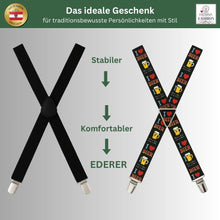 Laden Sie das Bild in den Galerie-Viewer, Hosenträger I LOVE BIER
