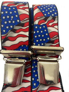 USA Hosenträger - AMERIKA - United States of America- (USA-Fahne)