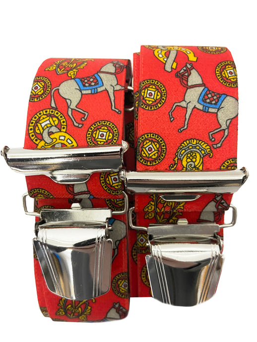 ZIRKUS Hosenträger ZIRKUSPFERD (rot)