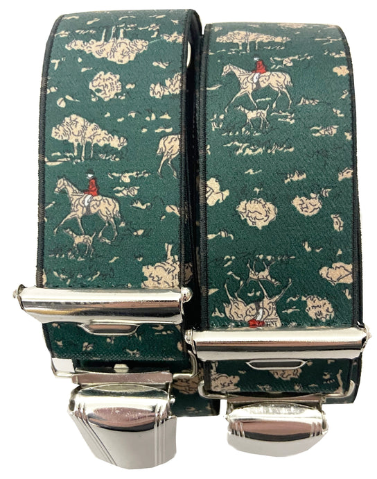 REITER Hosenträger PFERD (grün)